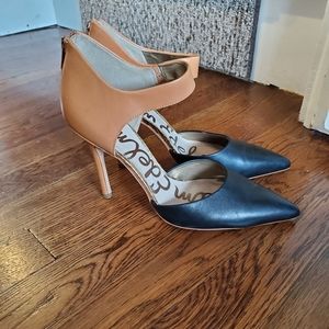 Sam Edelman two tone pumps